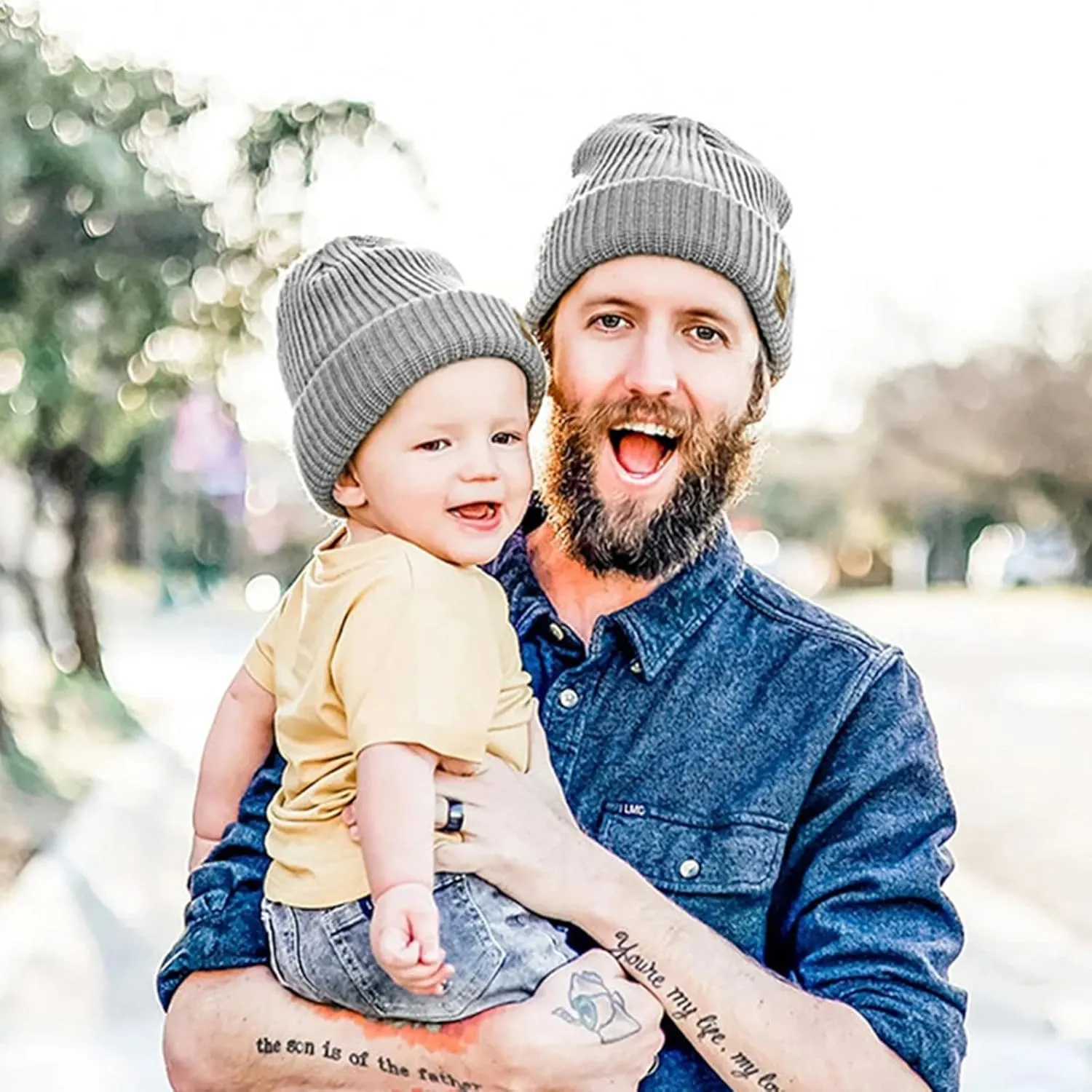 Wool Fisherman Beanie for Men, Knit Short Watch Cap Winter Warm Hats Roll up Watch Cap Fisherman Beanie for Men