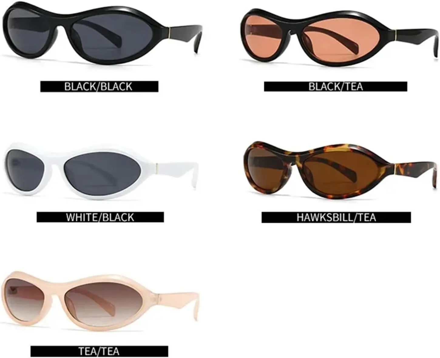 Wrap Sunglasses Women For Men Luxury Designer Vintage Sun Glasses Popular Punk Travel Shades Outdoor Goggle UV400