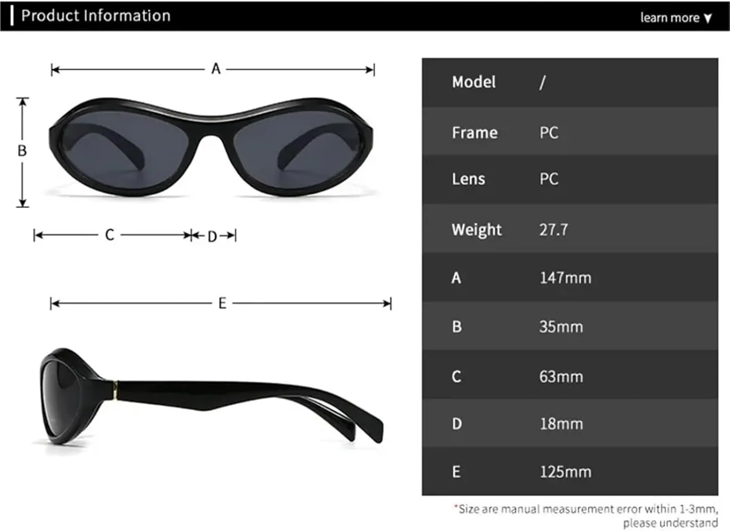 Wrap Sunglasses Women For Men Luxury Designer Vintage Sun Glasses Popular Punk Travel Shades Outdoor Goggle UV400