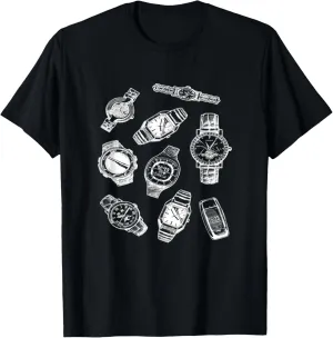 Wristwatches I Luxury Watch Watches Collector T-Shirt