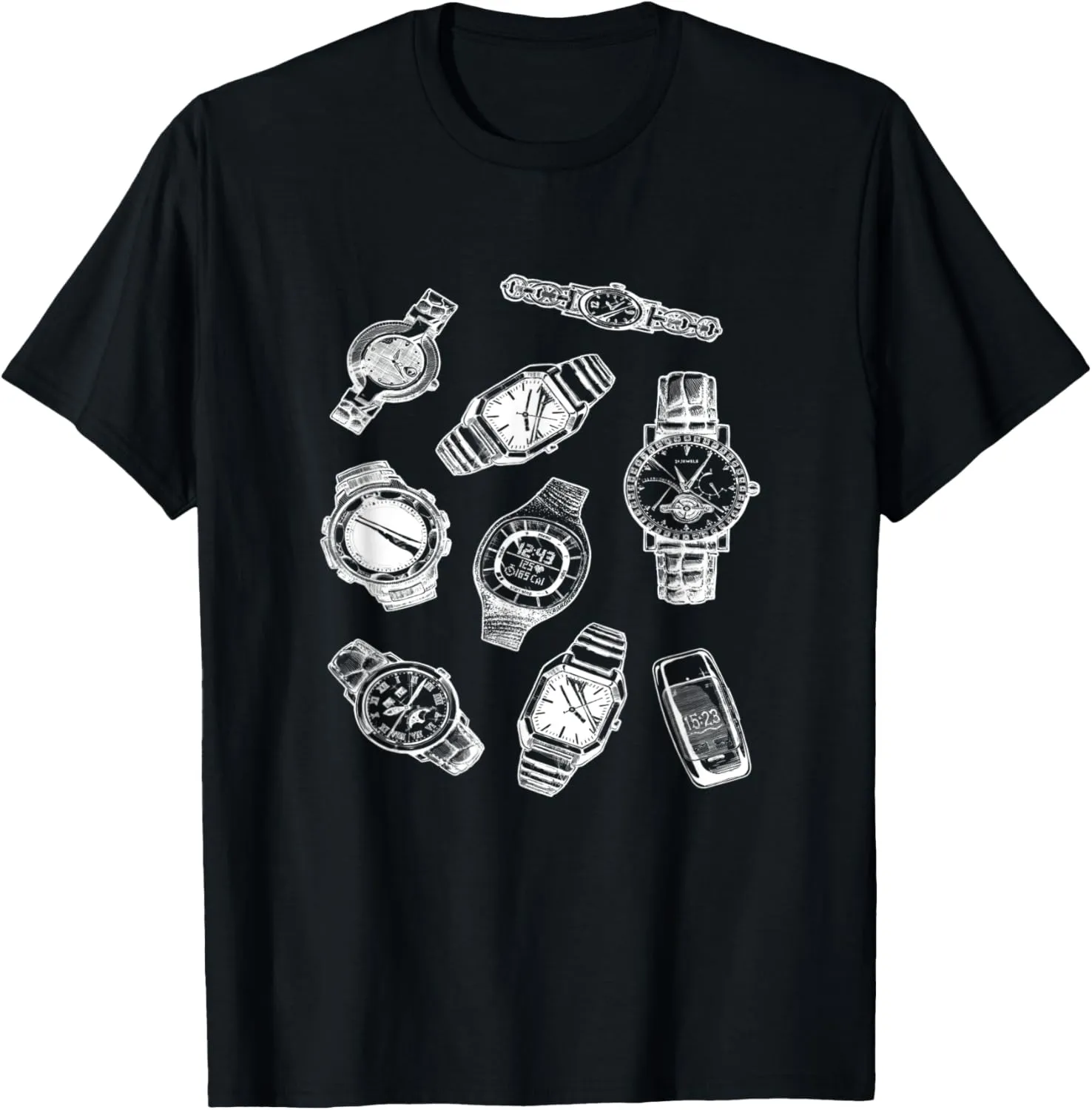 Wristwatches I Luxury Watch Watches Collector T-Shirt