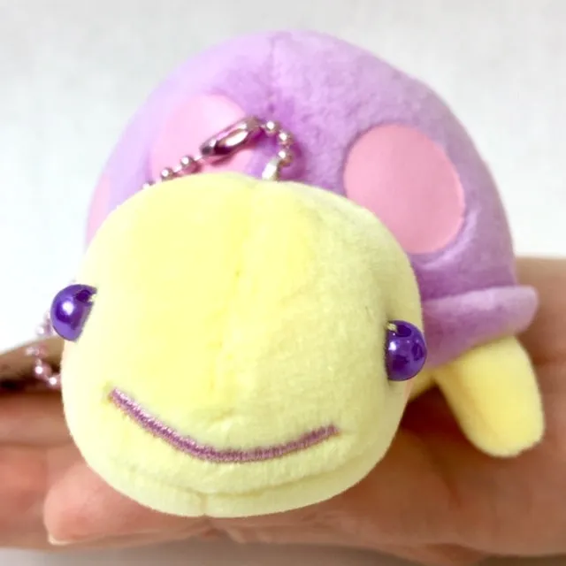 X 63011 TURTLE PLUSH KEY CHARM-DISCONTINUED