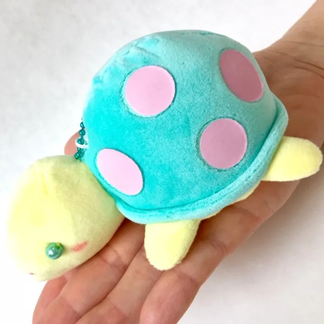X 63011 TURTLE PLUSH KEY CHARM-DISCONTINUED