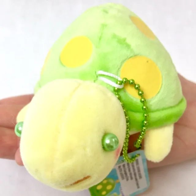 X 63011 TURTLE PLUSH KEY CHARM-DISCONTINUED