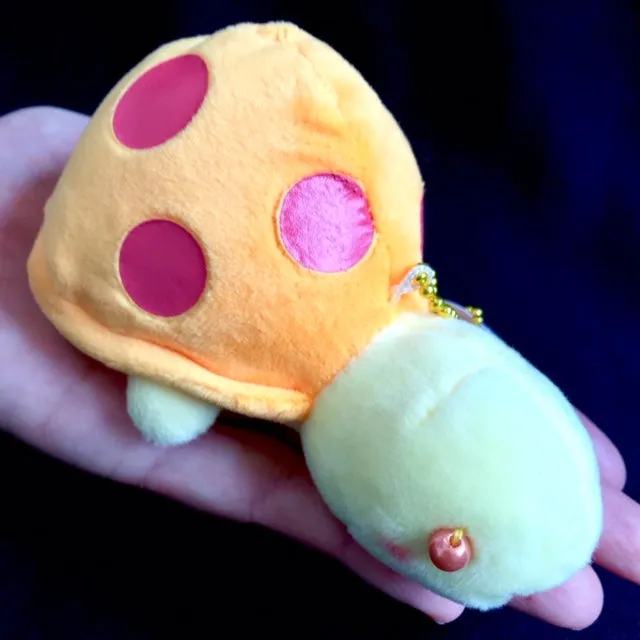 X 63011 TURTLE PLUSH KEY CHARM-DISCONTINUED