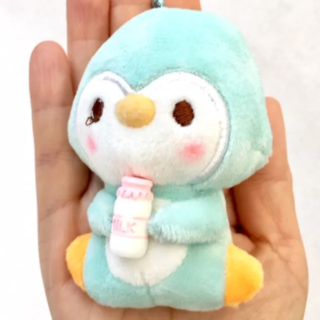 X 63024 MILK BABY ANIMALS PLUSH KEY CHARMS-DISCONTINUED