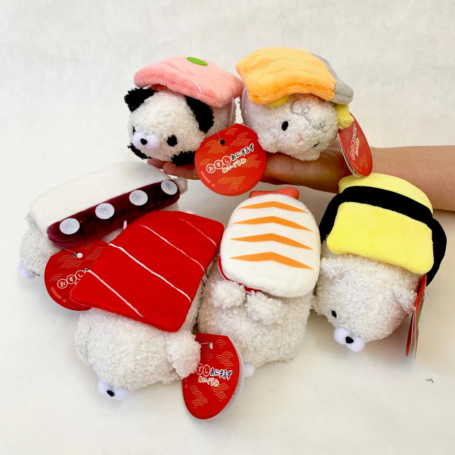 X 63026 SUSHI ANIMAL PLUSH-DISCONTINUED