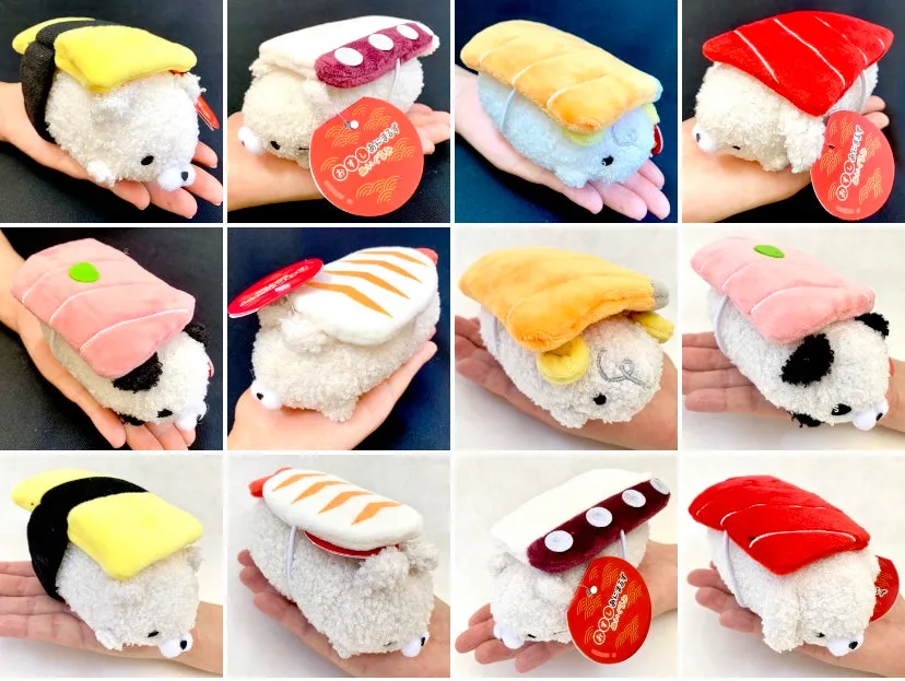 X 63026 SUSHI ANIMAL PLUSH-DISCONTINUED