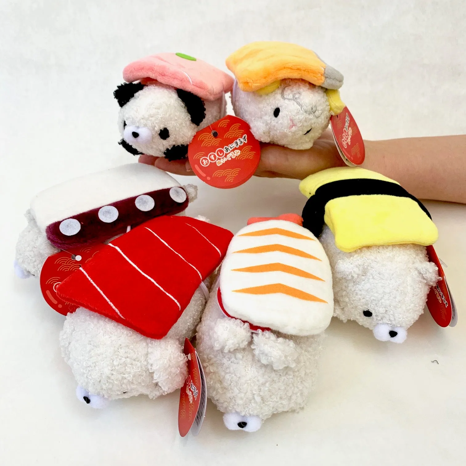 X 63026 SUSHI ANIMAL PLUSH-DISCONTINUED