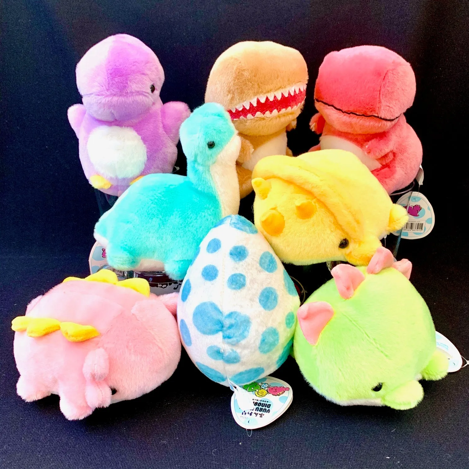 X 63040 DINOSAUR PLUSH TOYS-DISCONTINUED
