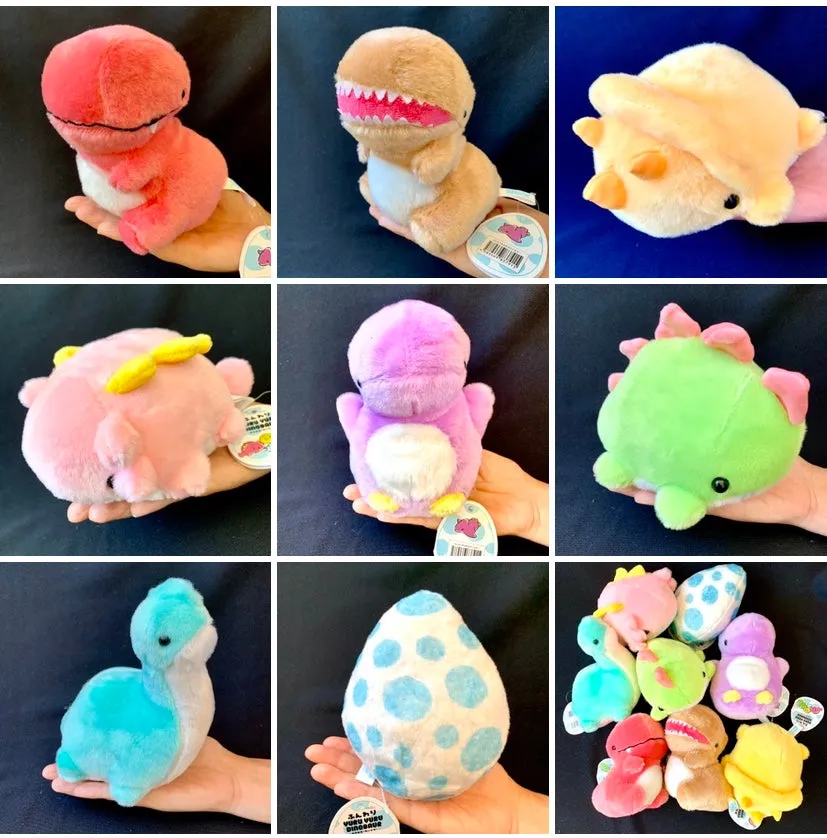 X 63040 DINOSAUR PLUSH TOYS-DISCONTINUED
