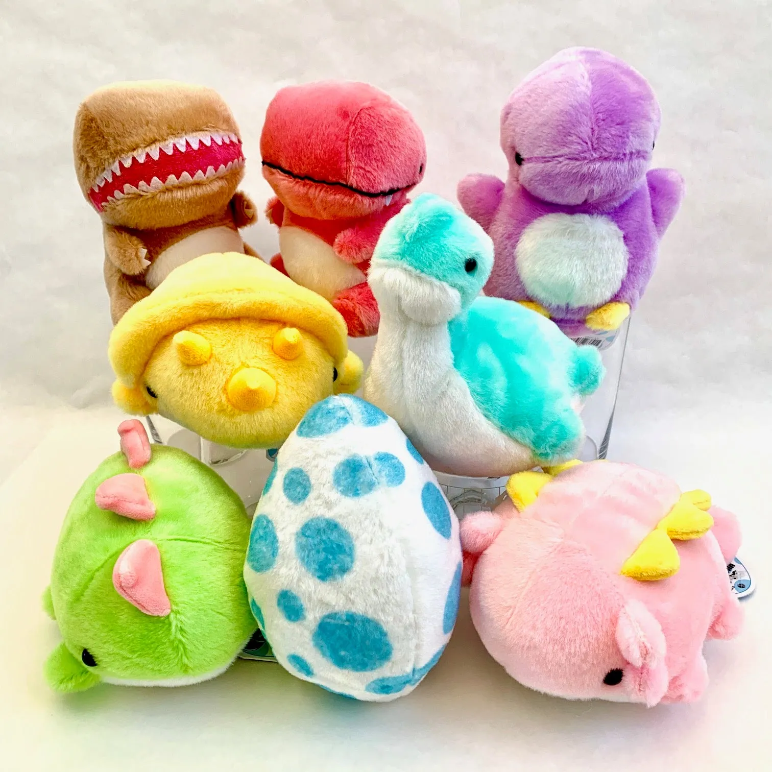 X 63040 DINOSAUR PLUSH TOYS-DISCONTINUED
