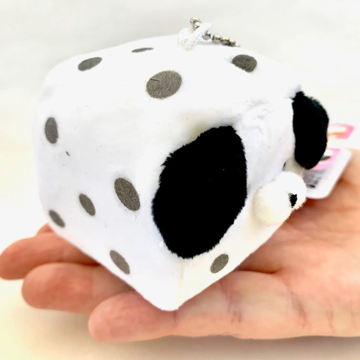 X 63050 CUBE DOG Mini Plush Key Chain-DISCONTINUED