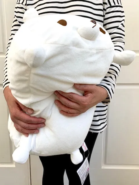 X 63083 JUMBO MARSHMALLOW PILLOW-POLAR BEAR-DISCONTINUED