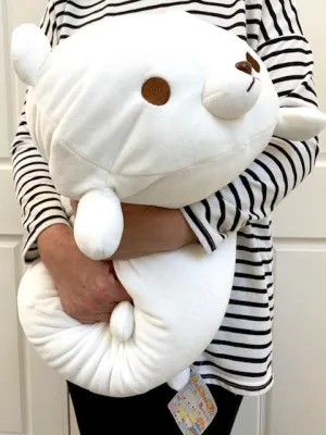 X 63083 JUMBO MARSHMALLOW PILLOW-POLAR BEAR-DISCONTINUED