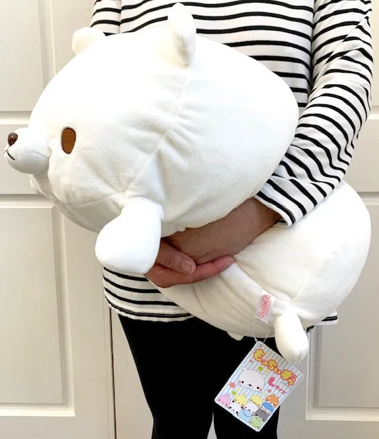 X 63083 JUMBO MARSHMALLOW PILLOW-POLAR BEAR-DISCONTINUED