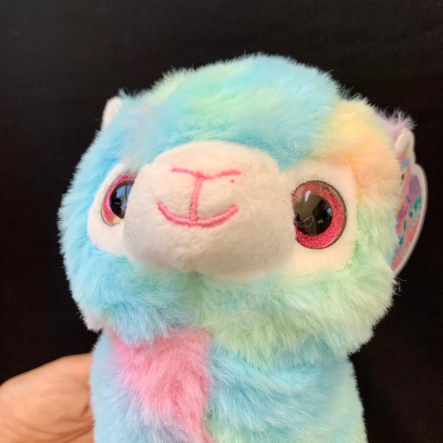X 63215 RAINBOW LLAMA PLUSH TOY-DISCONTINUED