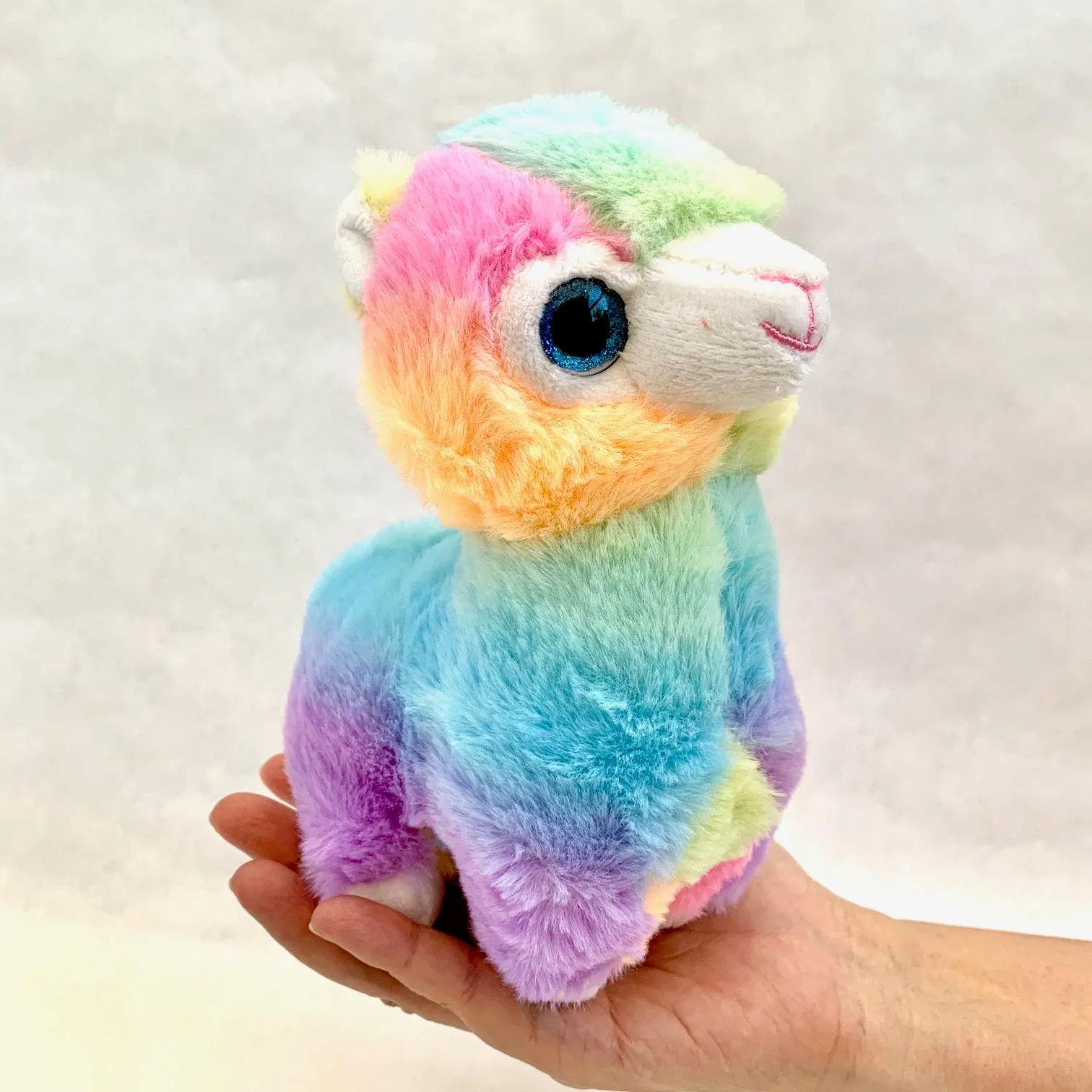 X 63215 RAINBOW LLAMA PLUSH TOY-DISCONTINUED