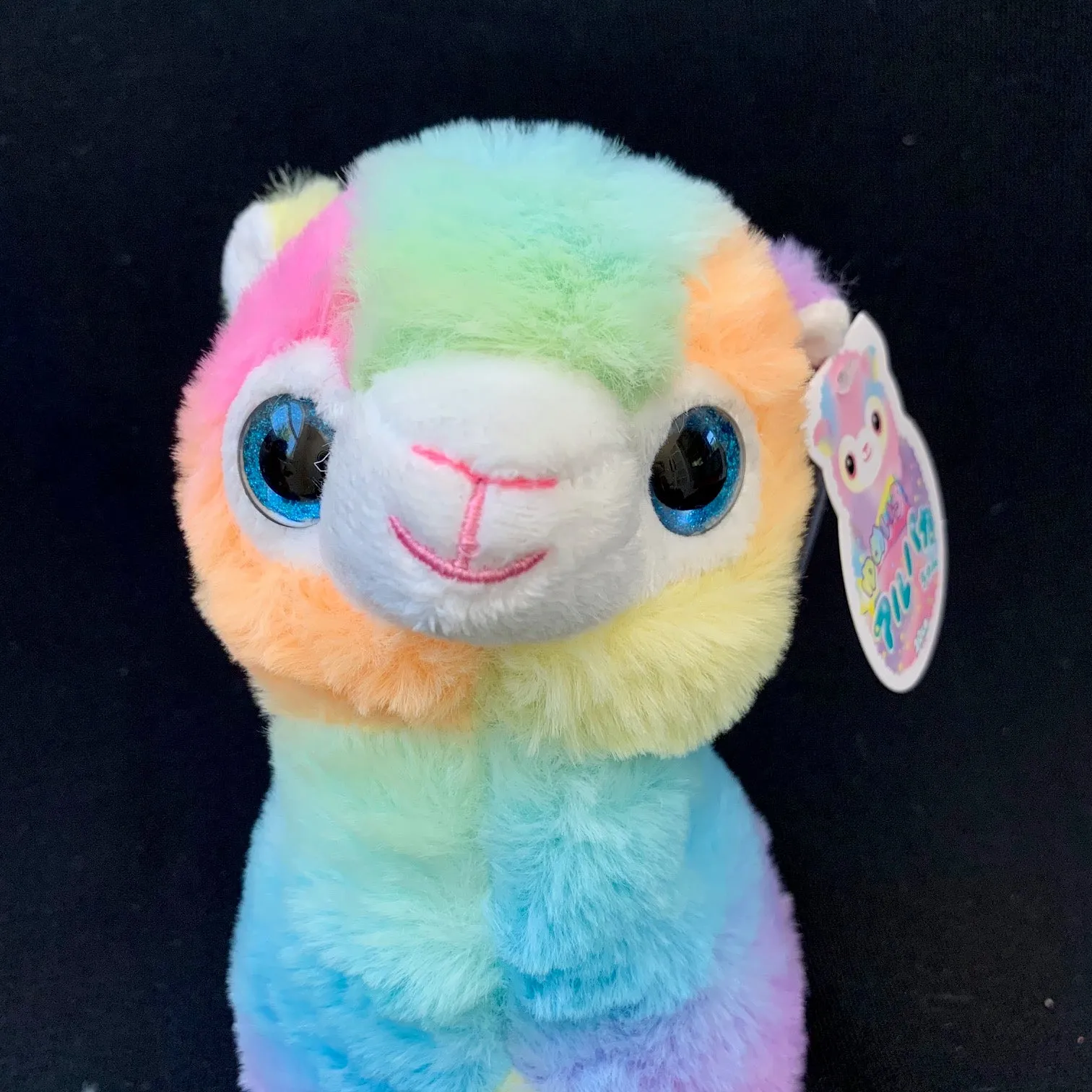 X 63215 RAINBOW LLAMA PLUSH TOY-DISCONTINUED