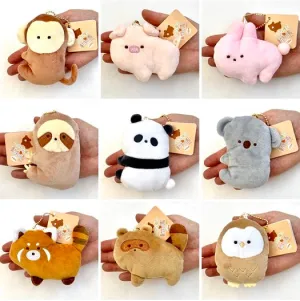 X 63221 ZOO ANIMALS PLUSH CHARMS-DISCONTINUED