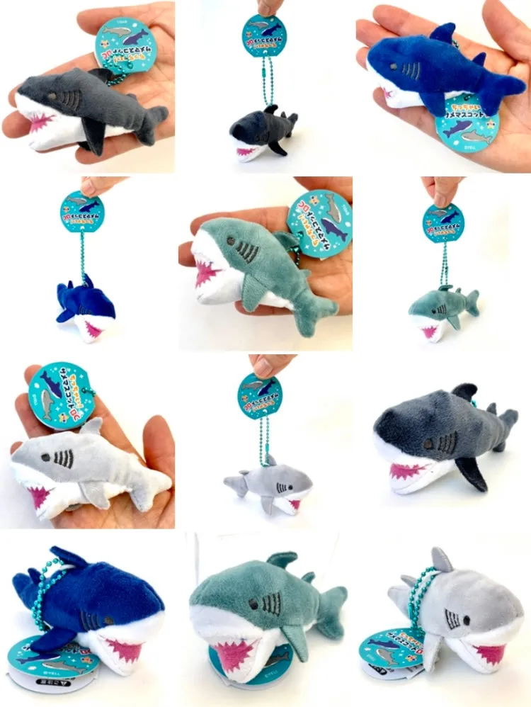 X 63251 Mini Shark Charm Plush-DISCONTINUED