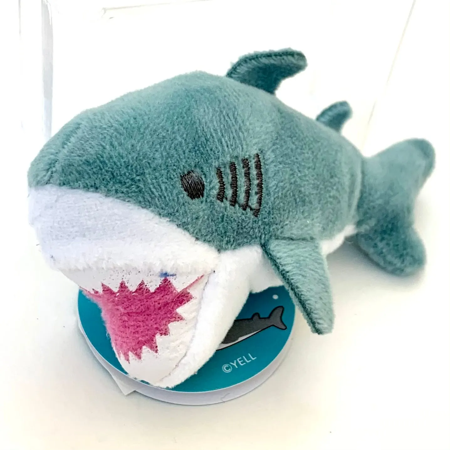 X 63251 Mini Shark Charm Plush-DISCONTINUED