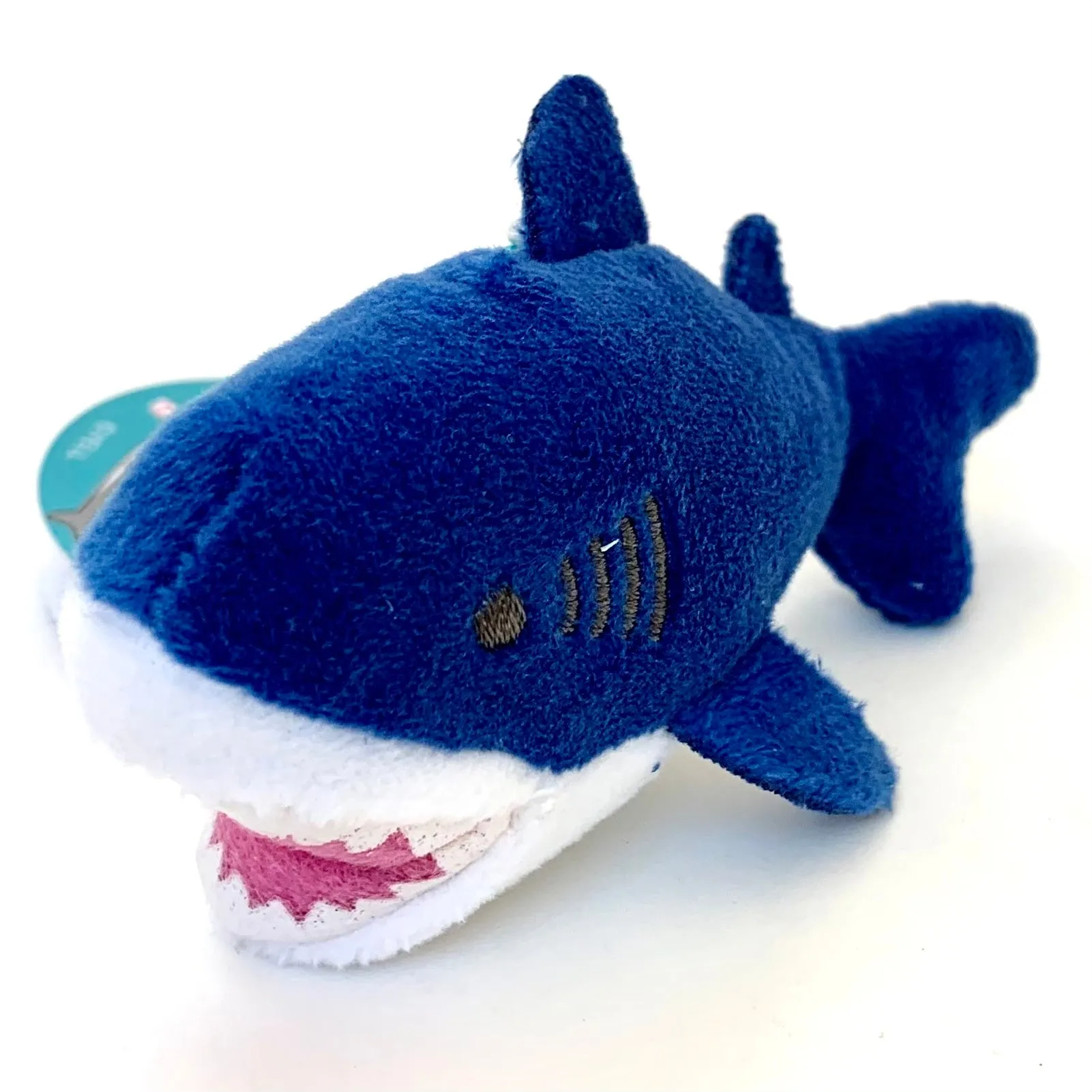 X 63251 Mini Shark Charm Plush-DISCONTINUED