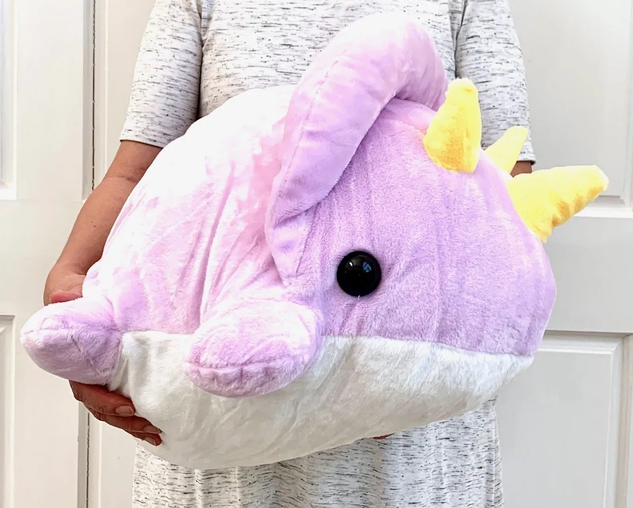 X 632531 JUMBO T-REX DINOSAUR PILLOW-DISCONTINUED