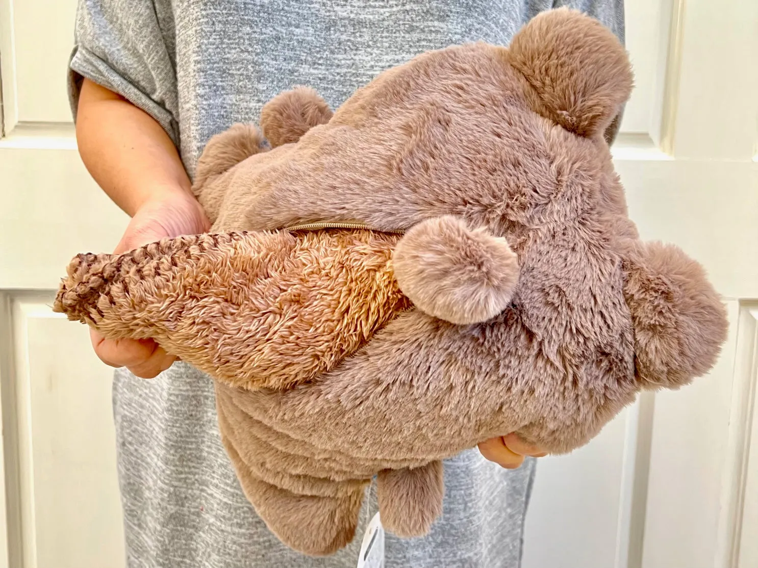 X 63296 JUMBO BEAR BLANKET PLUSH-DISCONTINUED