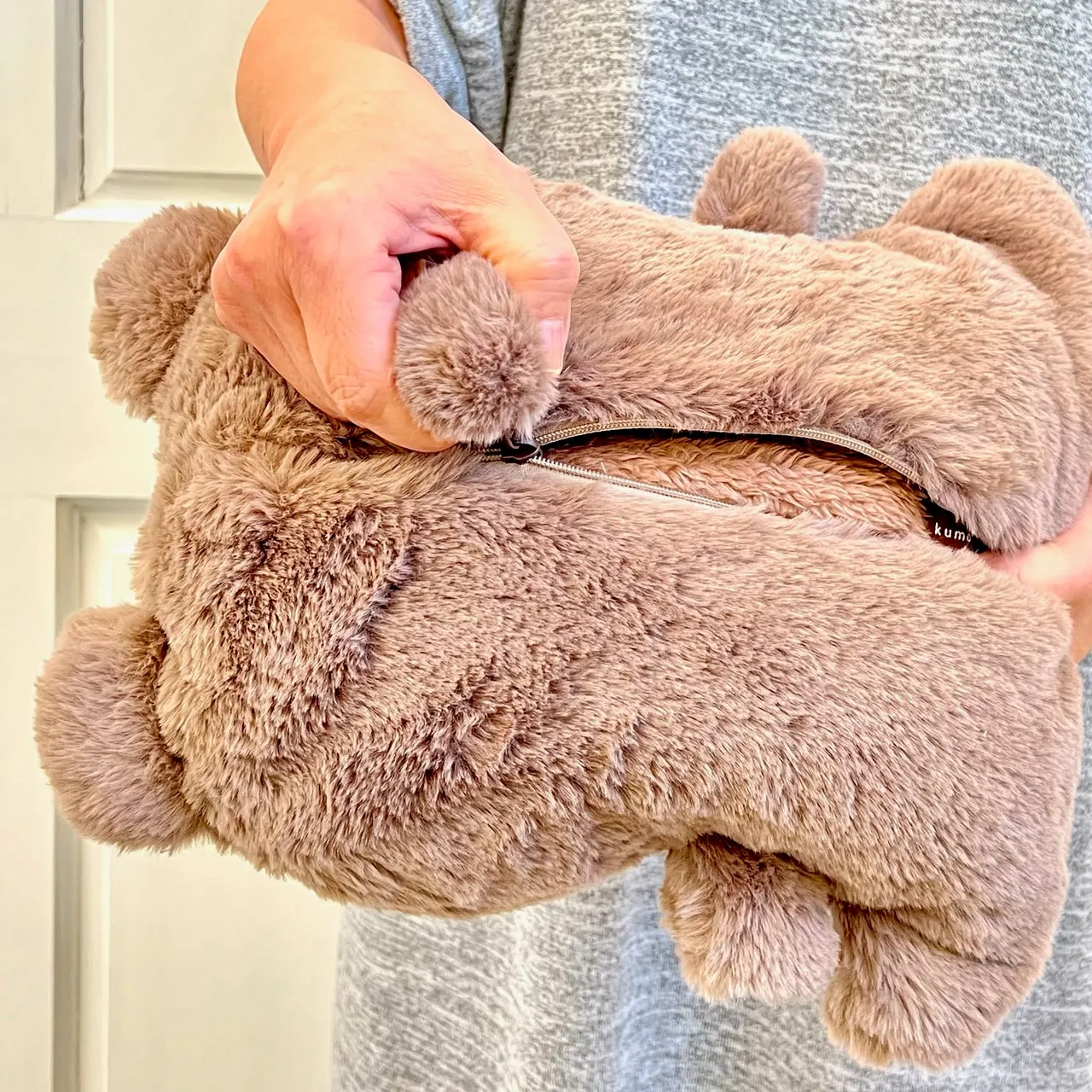 X 63296 JUMBO BEAR BLANKET PLUSH-DISCONTINUED
