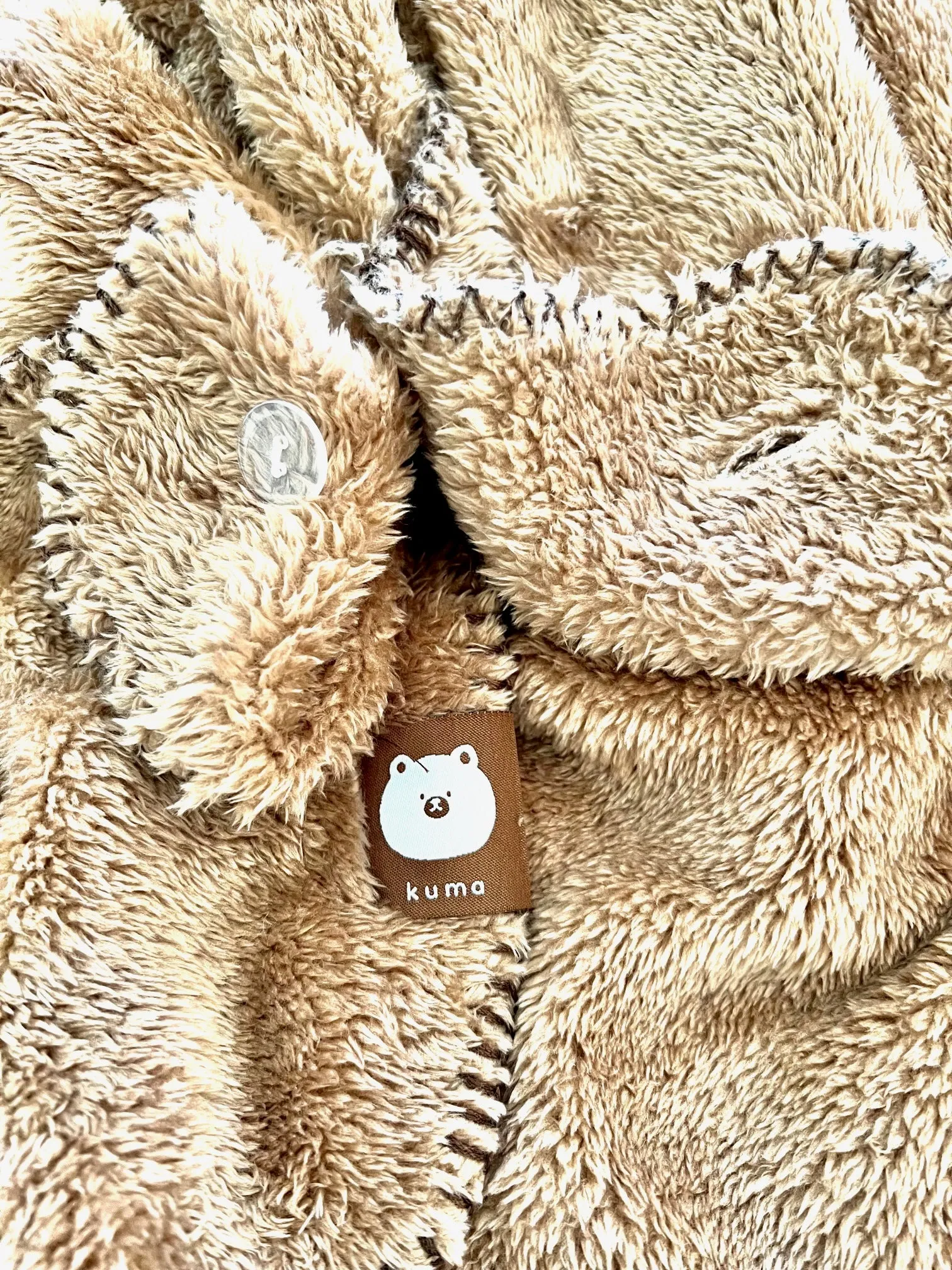 X 63296 JUMBO BEAR BLANKET PLUSH-DISCONTINUED