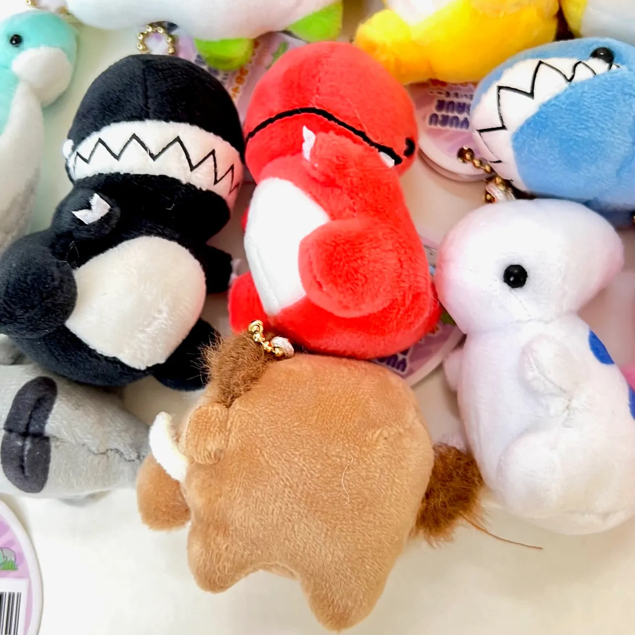 X 63371 TINY DINOSAUR CHARM PLUSH COMBO-DISCONTINUED