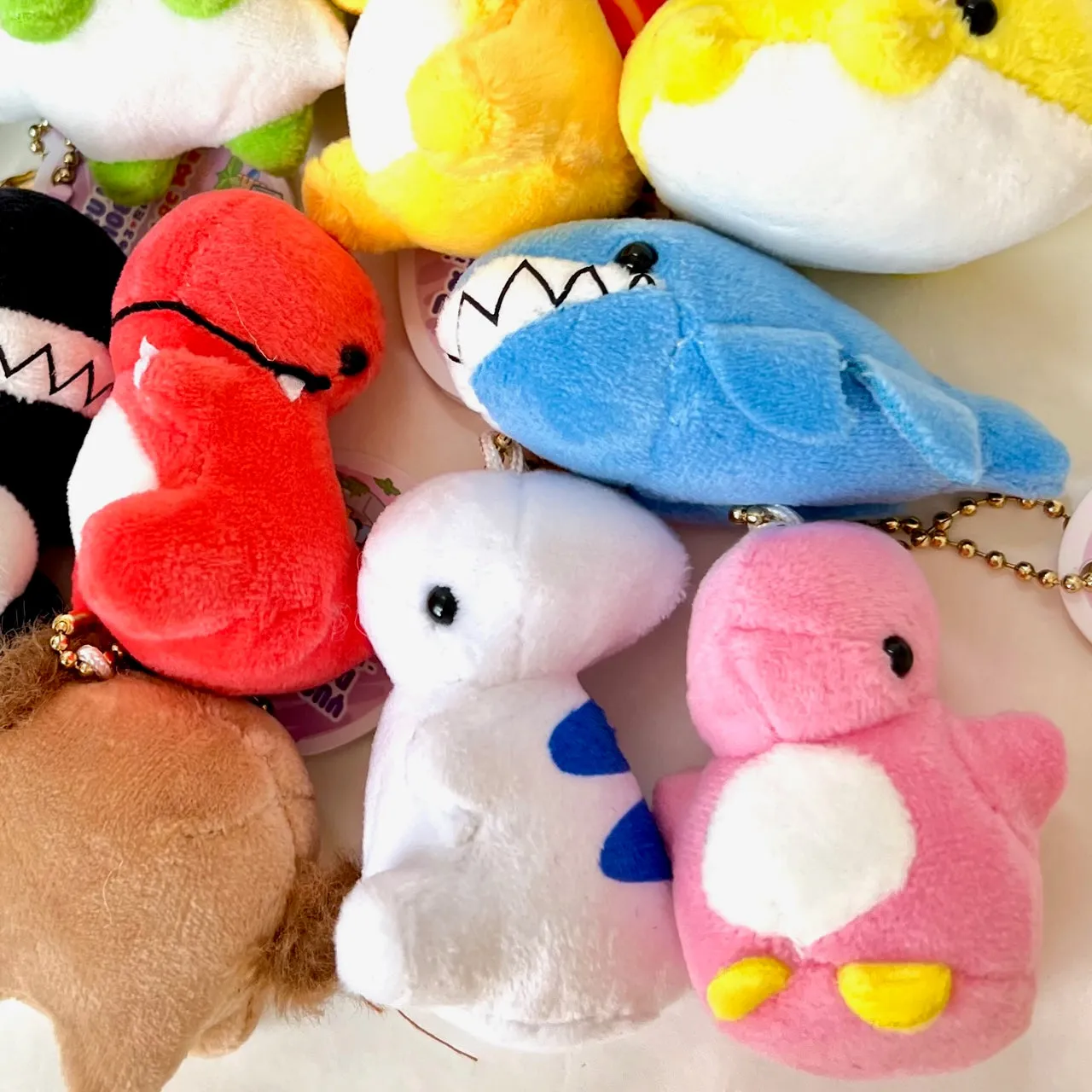 X 63371 TINY DINOSAUR CHARM PLUSH COMBO-DISCONTINUED