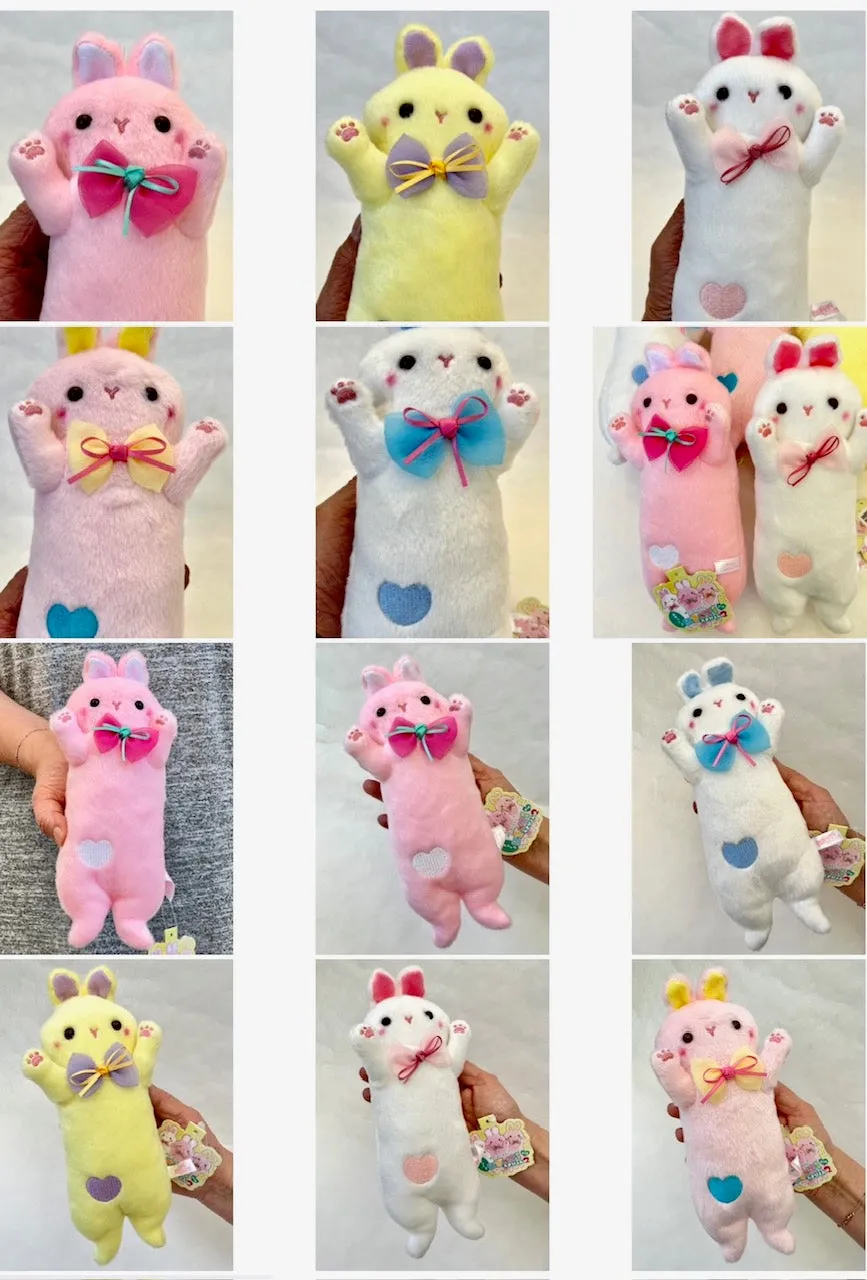 X 63375 BUNNY RABBIT PLUSH-DISCONTINUED