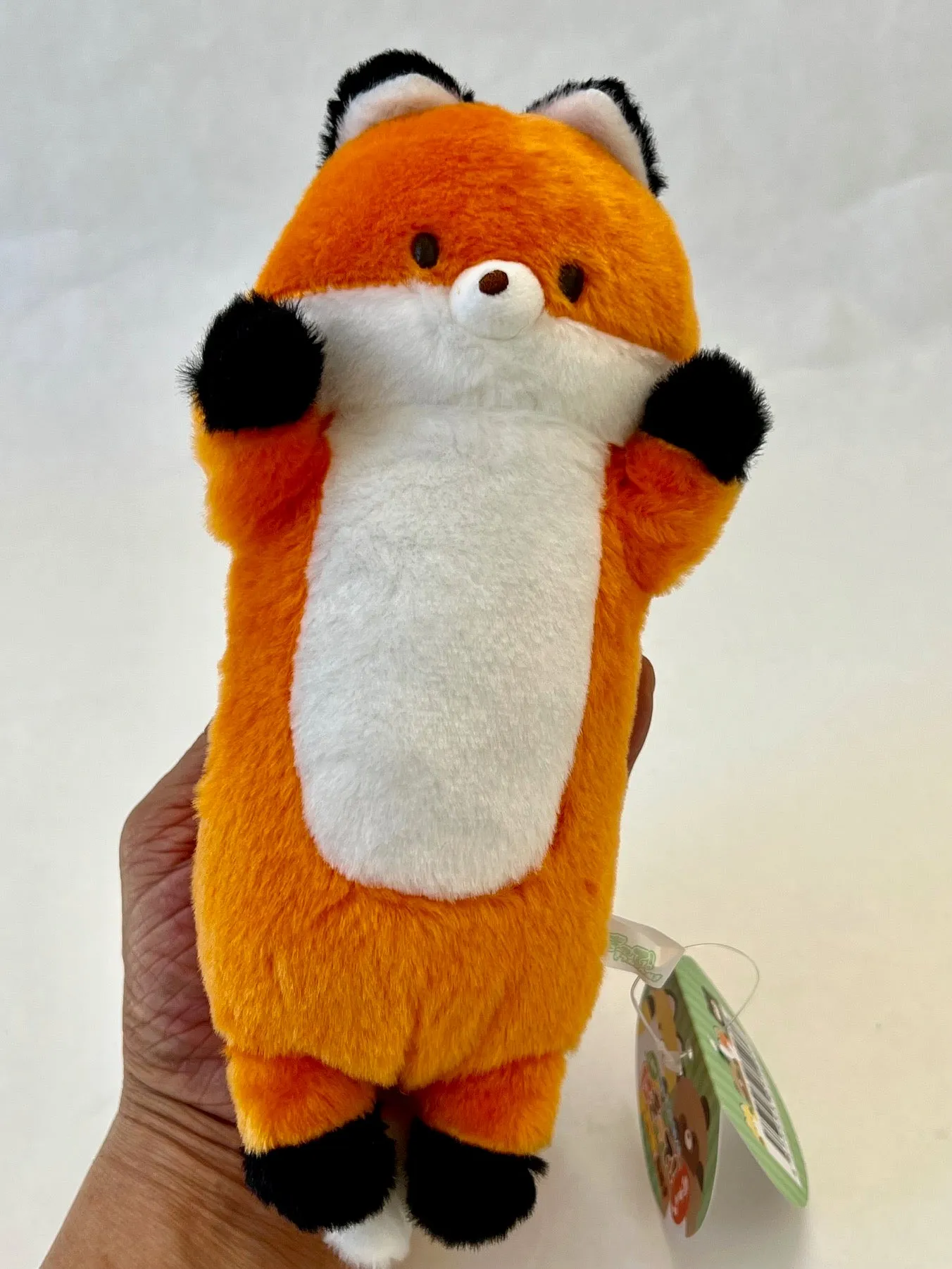 X 63383 FOX AND RACCOON PLUSH-DISCONTINUED