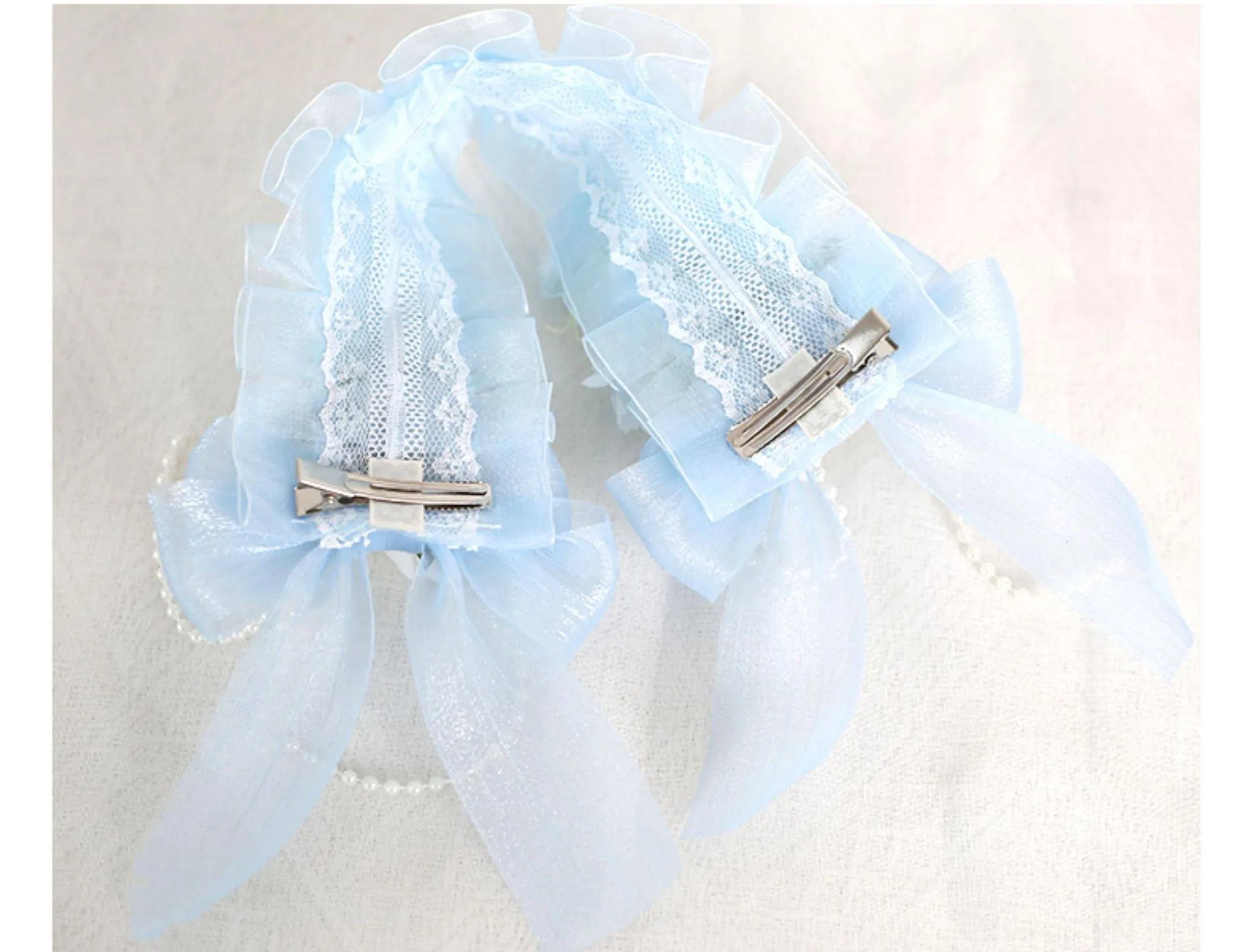 Xiaogui~Elegant Lolita Floral Lace Handmade Headband