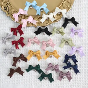 Xiaogui~Sweet Japan Fashion Lolita Bell Bow Clip