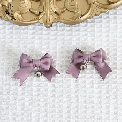 Xiaogui~Sweet Japan Fashion Lolita Bell Bow Clip