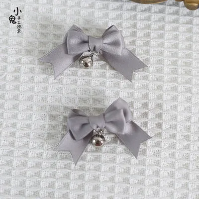 Xiaogui~Sweet Japan Fashion Lolita Bell Bow Clip
