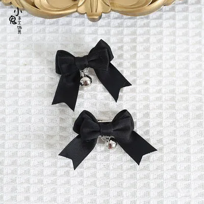 Xiaogui~Sweet Japan Fashion Lolita Bell Bow Clip