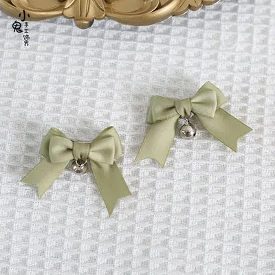 Xiaogui~Sweet Japan Fashion Lolita Bell Bow Clip