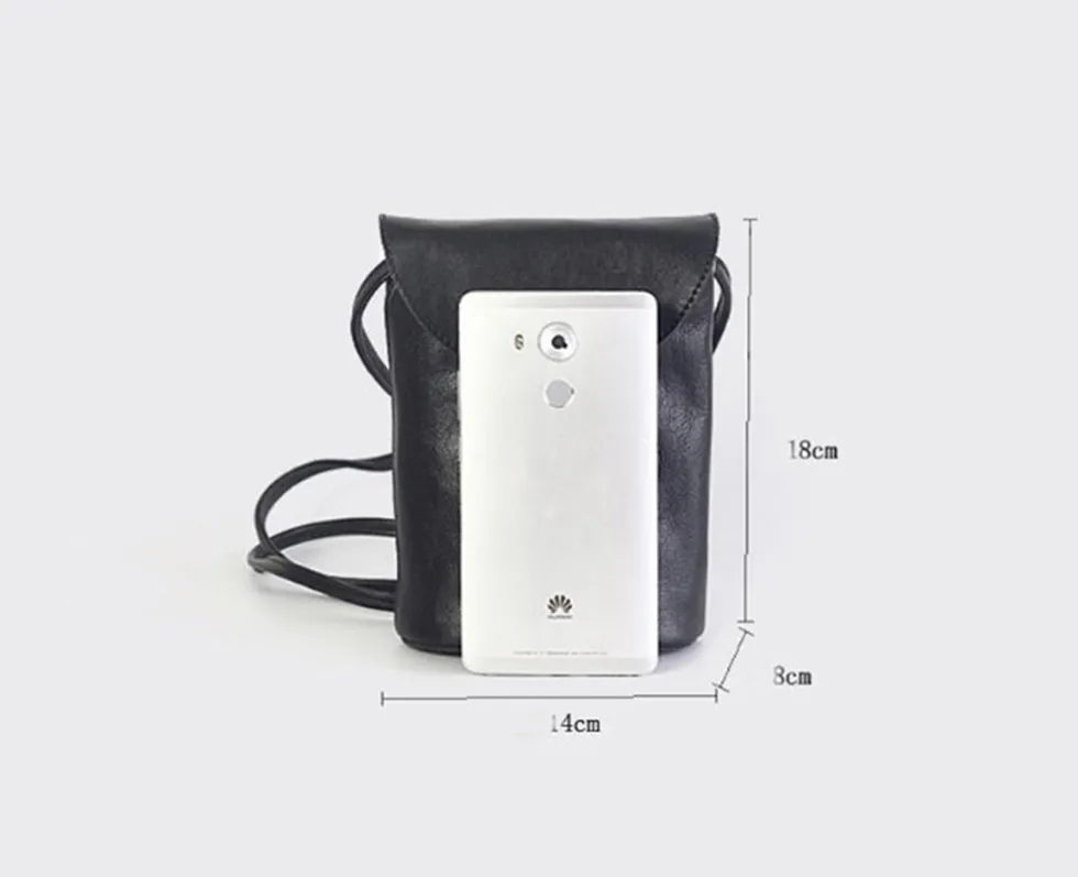 YAAGLE Girls' Portable Tanned Leather Mini Phone Bag YGG21866