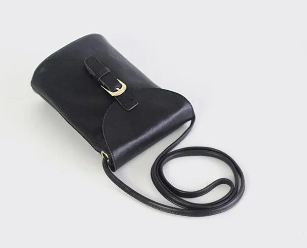 YAAGLE Girls' Portable Tanned Leather Mini Phone Bag YGG21866