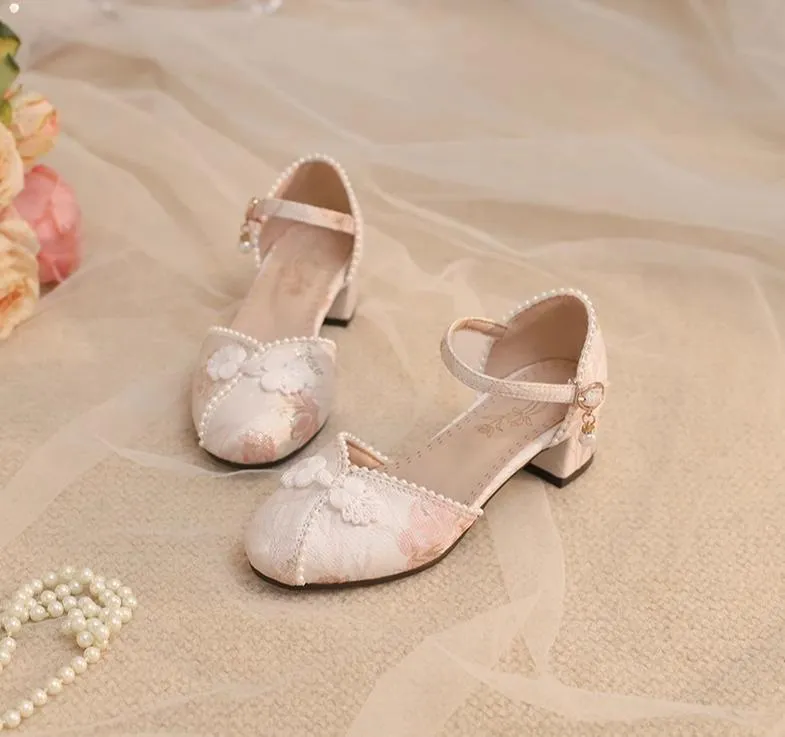 Yana~Heart Jade Yana~Qi Lolita Shoes Chunky Heels