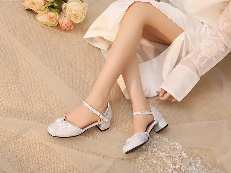 Yana~Heart Jade Yana~Qi Lolita Shoes Chunky Heels