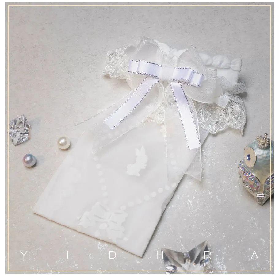 Yidhra~Bear Gummy and Milk Candy Bunny~Sweet Lolita Short Socks Lovely Socks