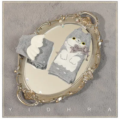 Yidhra~Cute Cat Cotton Lolita Socks