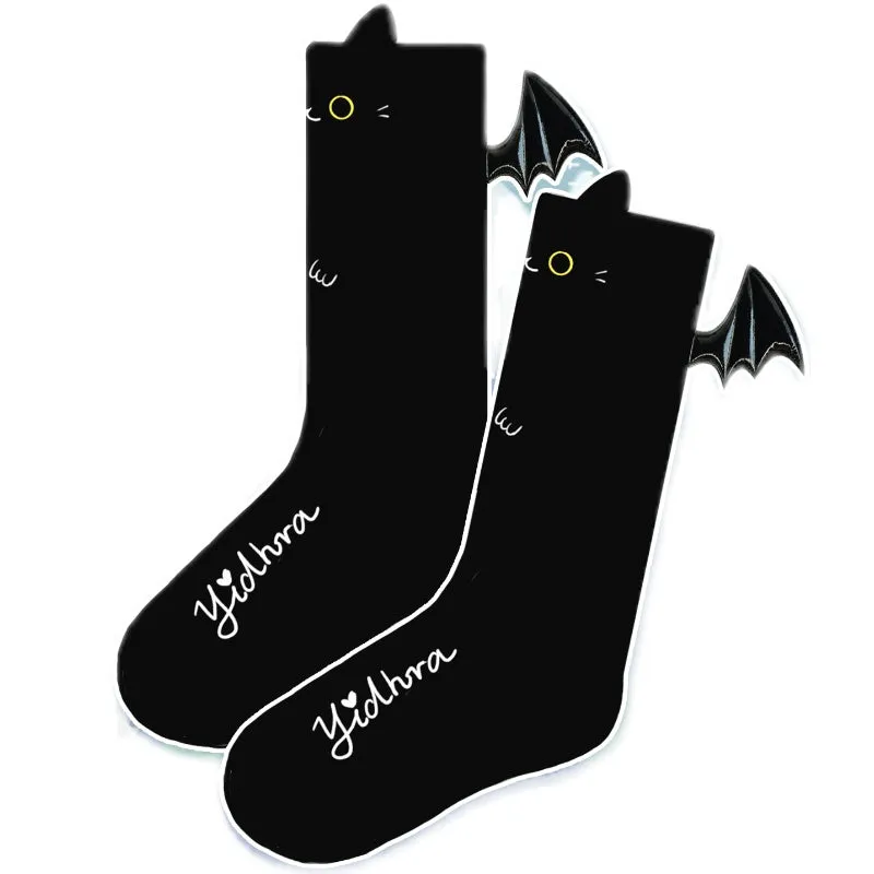 Yidhra~Cute Cat Cotton Lolita Socks