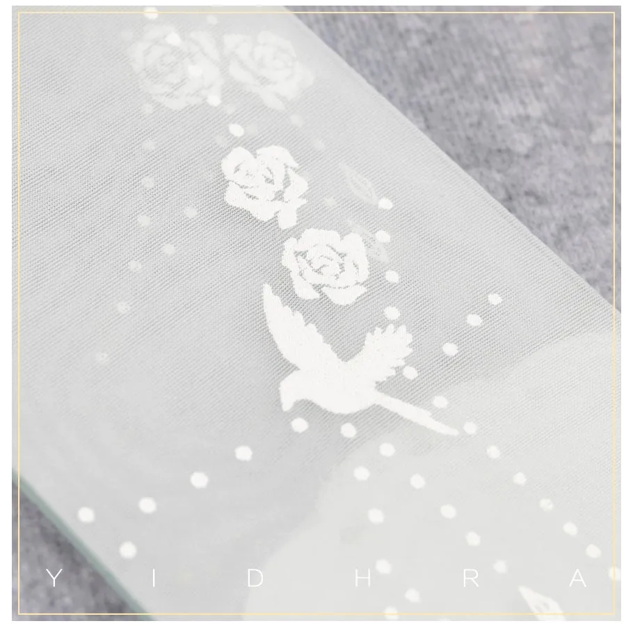 Yidhra~Nightingale and Rose~Gothic Lolita Socks Rose Lace Socks