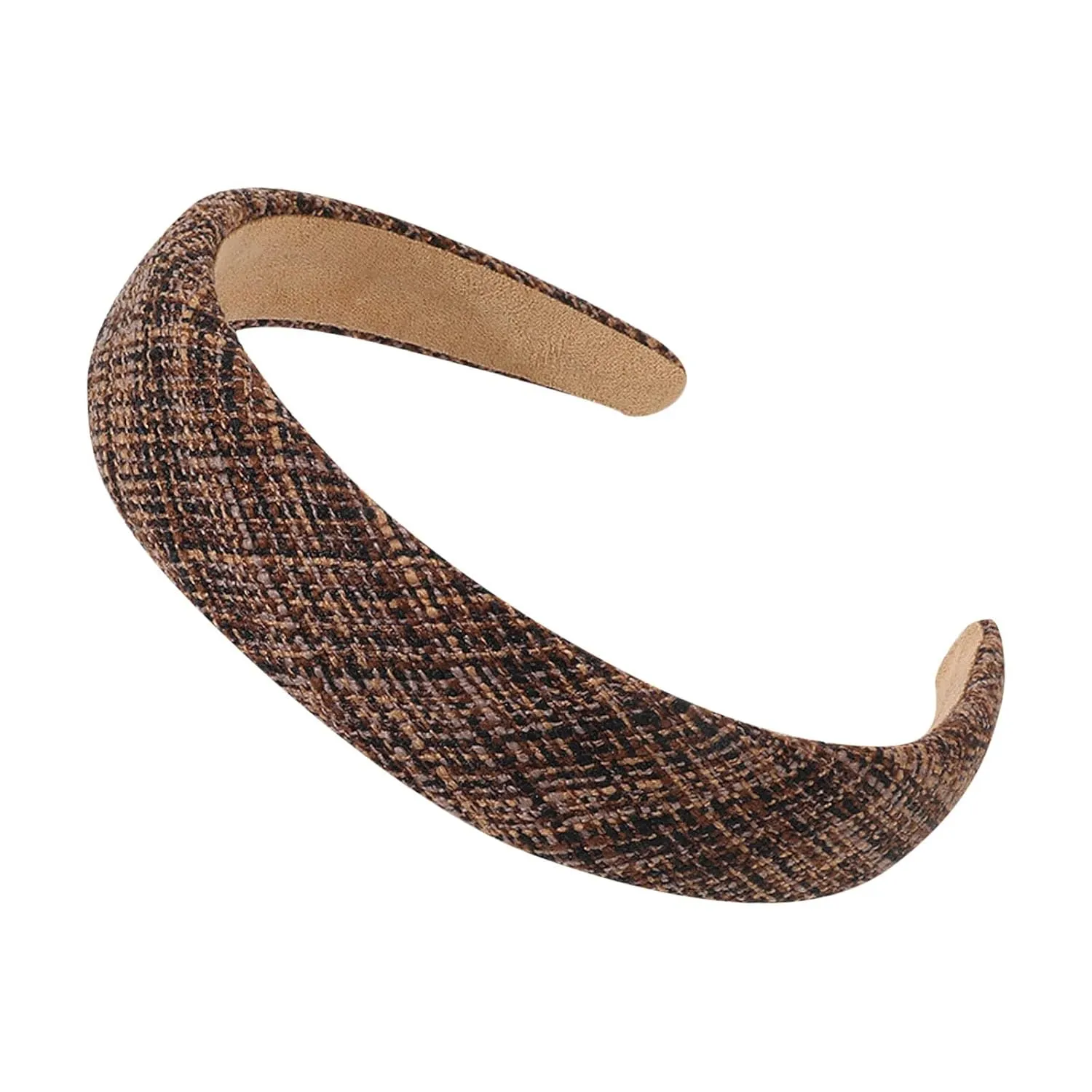 YOLAI Headbands for Women Elastic Head Bands Women's Hair Band Non-Slip Printed Sweat Hair Wrap for Girls (A, One Size)
